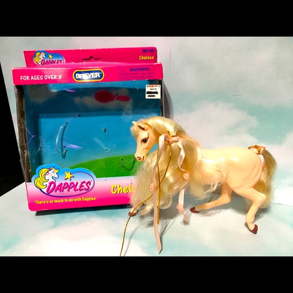 DAPPLES BREYER HORSE 90s Chelsea w/Original Box - Picture 5 of 16